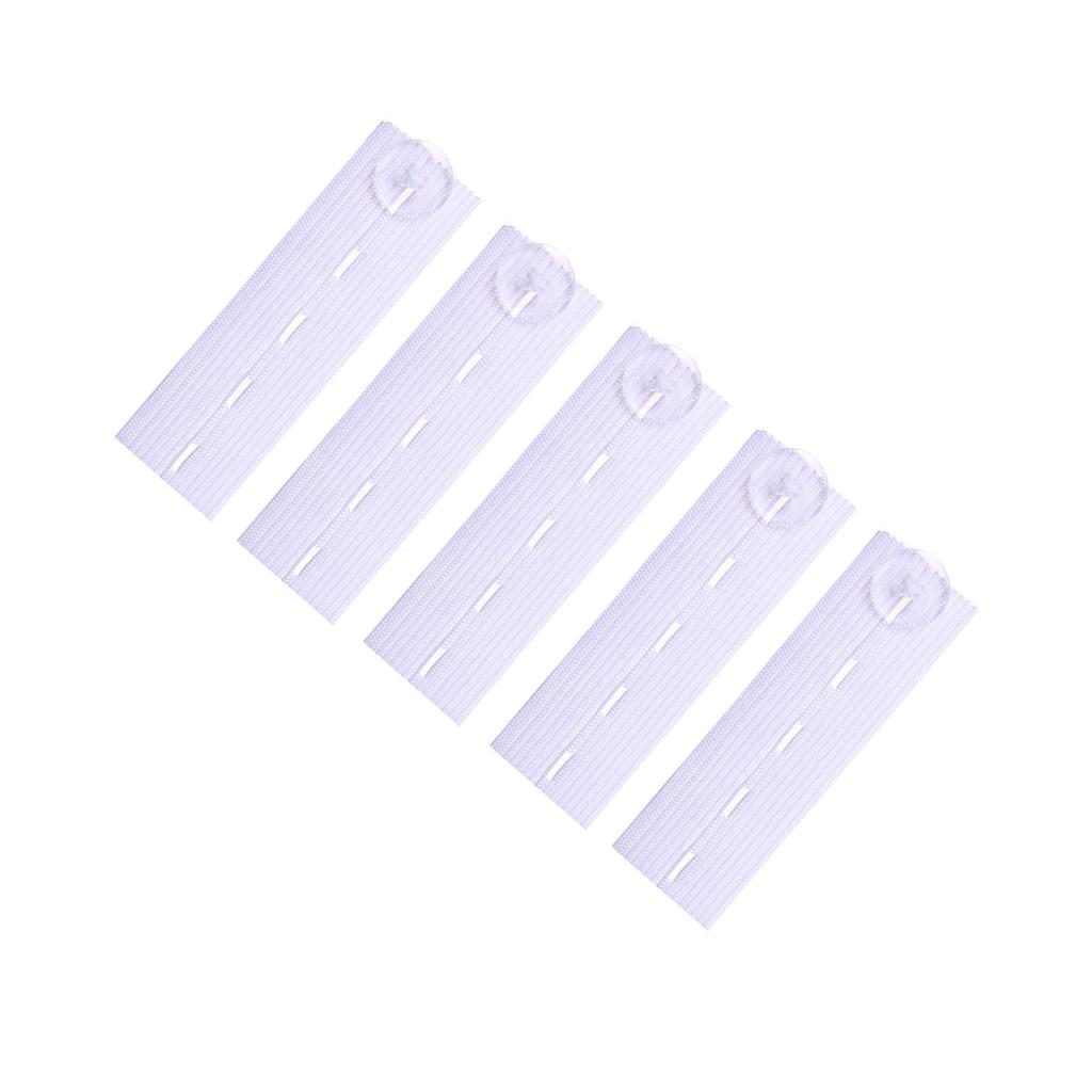 5pcs of pants extender buttons, multi-level Adjustment, unisex waist belt, for jeans skirts maternity use, DIY sewing supplies