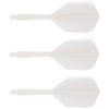 TRiNiDAD CONDOR AXE REVIVAL Маленькие M Белые оперения для дартса     Премиальные Condor Axe Small TiTO для точной игры