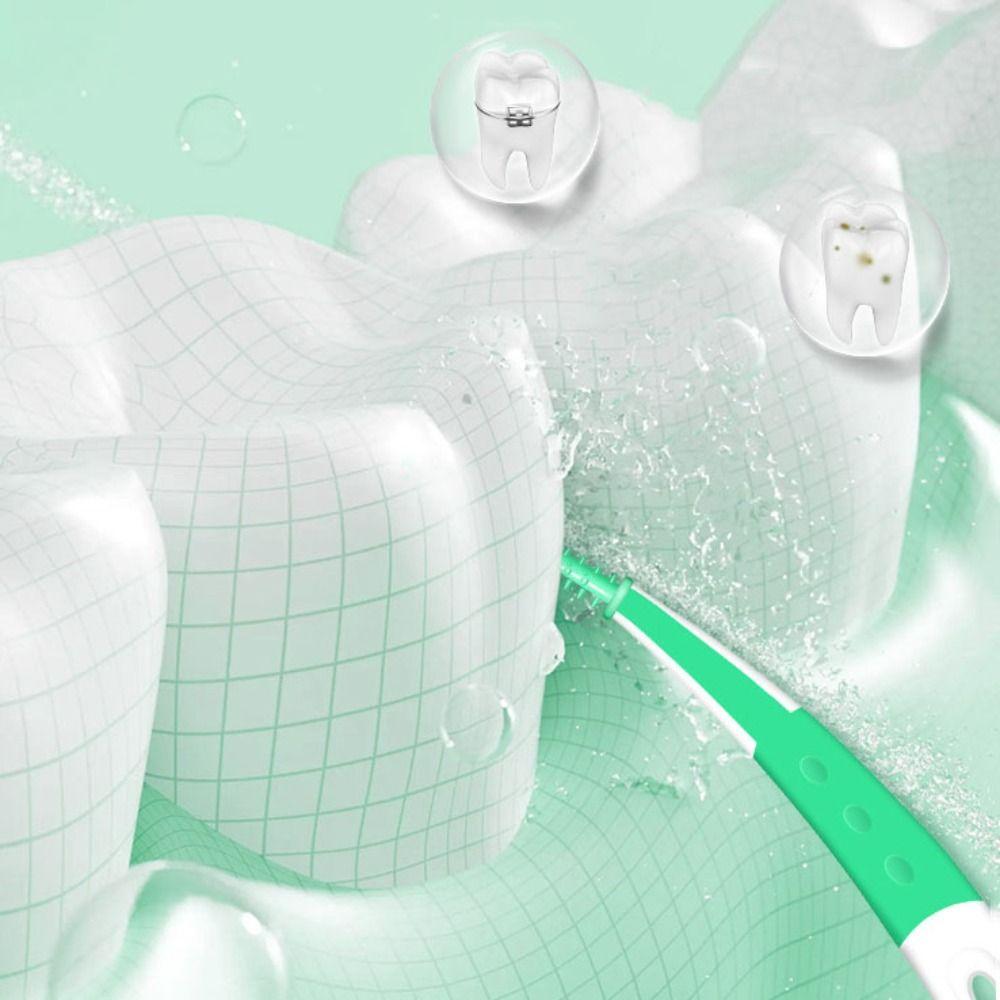 60Pcs Tooth Cleaning Orthodontic Interdental brush Soft Bristle Tooth Cleaning Device  Unisex
