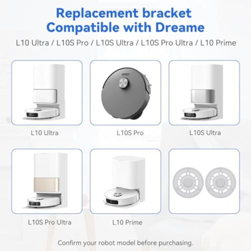 Держатель тряпки для робота-швабры Для Xiaomi B101CN Для Dreame S10, Аксессуар-подставка для пластины с тряпкой, 12,8 x 12,8 x 2,5 см,