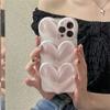 Ins Japan Cute 3d Love Heart Lens Protective Phone Case For Iphone 13 12 11 Pro Max Kawaii Cindy Color Shockproof Soft Cover