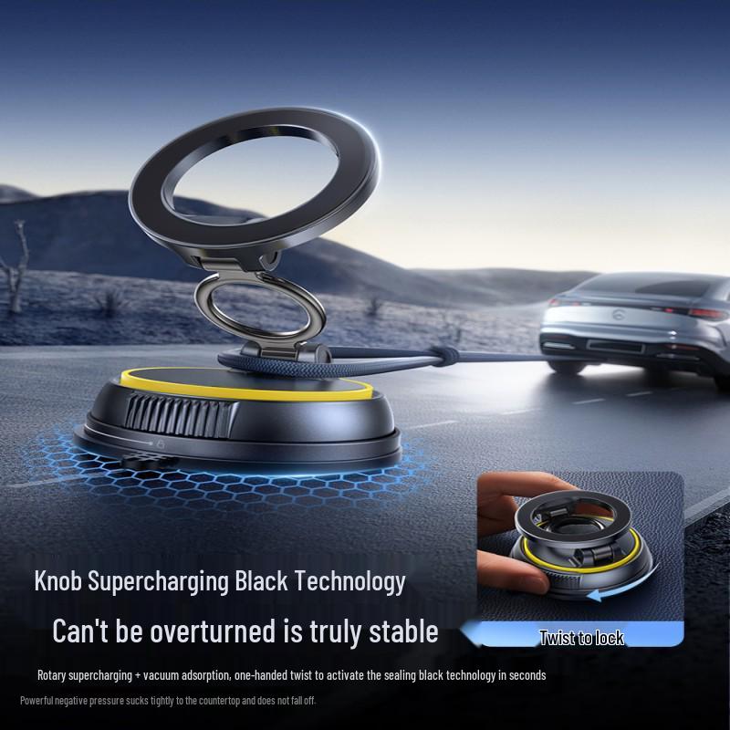 2025 Magnetic Car Phone Holder with Vacuum Suction Cup