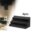 4 Pieces Acoustic Foam Corner Bass Blocks Equipment Accessories Noise Reducing Wall Panels