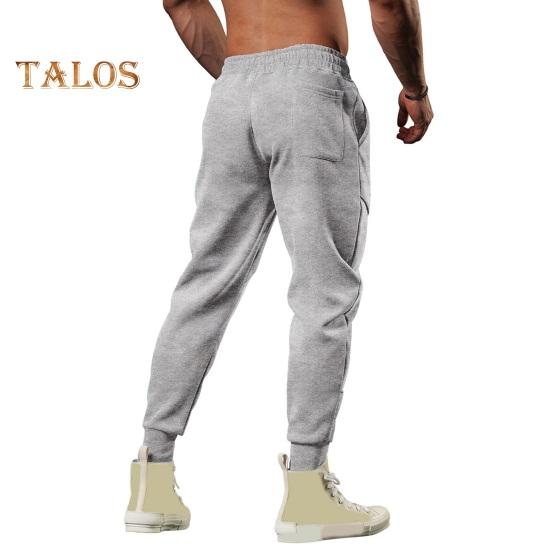 Весна Осень Мужские Брюки Свободные Эластичные Затягивающиеся Шнурок Карманы С Лентой На Щиколотке Однотонные Лоскутные Спортивные Брюки Повседневная Одежда Шаровары