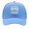 Unisexs and Womens Casual SpringSummer San Diego California Printed Sport Outdoor Baseball Cap Fashi Sandwich Baseball Cap