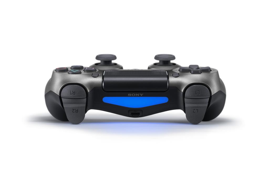 Беспроводной контроллер стальной черный (DUALSHOCK 4) CUH-ZCT2J21