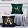 Simple Letter Design AU Pillow Case Anti-dustmite Pillowcase Invisible Zipper Silky Short Plush Sofa Cushion Cover