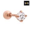 [1+1] 14K Gold-Filled Pin More Cubic Piercing (Single Side Sold)