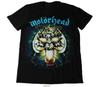 Хлопковая черная футболка Motorhead – Иконичная группа хэви-метала, рок-панк стиль, унисекс футболка