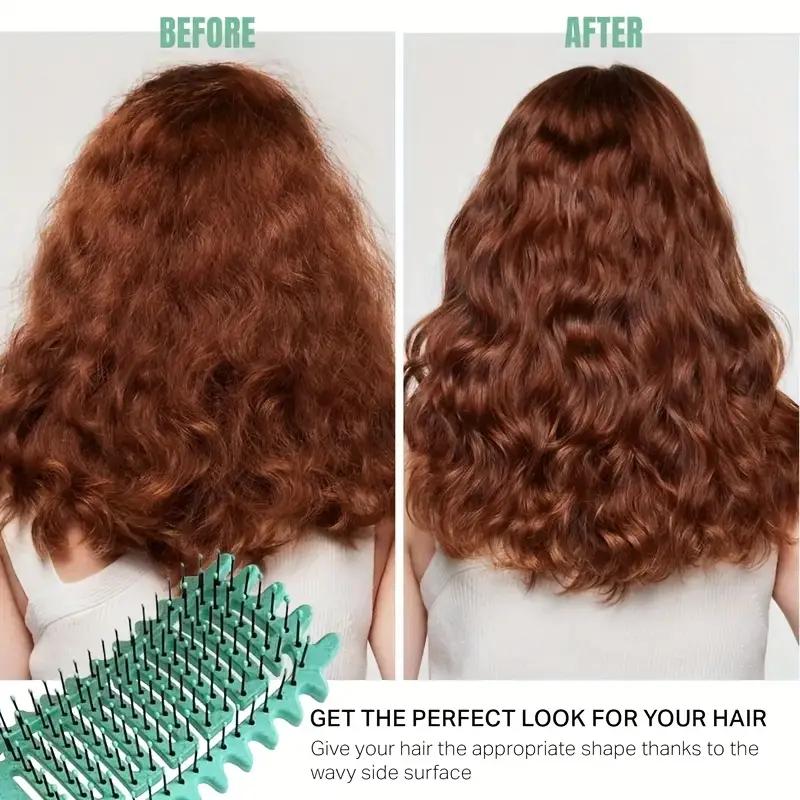 Расческа для укладки и формирования локонов Bounce Curl – Щетка для кудрявых волос для распутывания и подчеркивания локонов