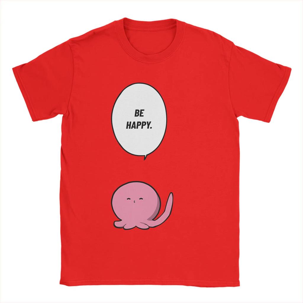 Будь счастлив Takopi Original Sin Футболка Унисекс Винтажная Хлопковая Футболка Летняя С Круглым Вырезом Харадзюку Футболка С Рисунком Одежда