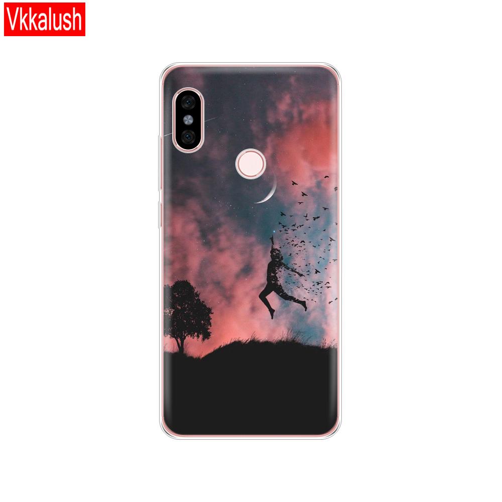 Чехол для Xiaomi Redmi Note 5 Global Version, мягкий силиконовый чехол TPU, чехол для Redmi Note 5 Pro, защитный чехол на все 360 градусов