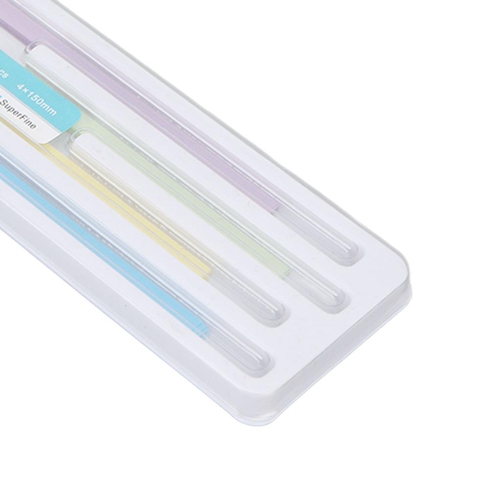 60PCS Plastic Dental Sandpaper Strips Portable Tooth Sanding Strips Personal Grooming