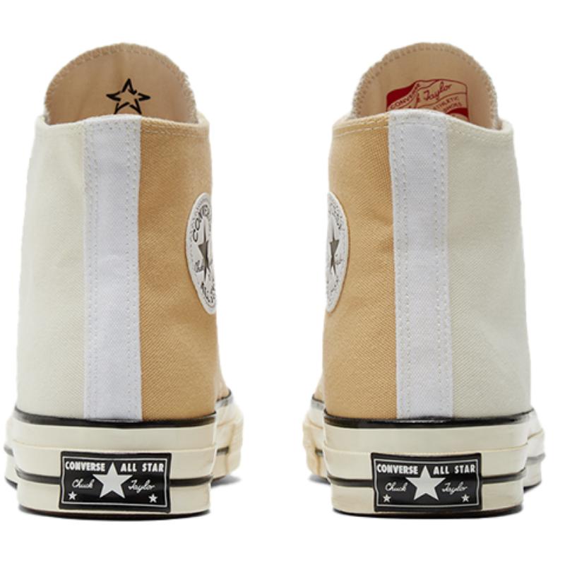 Converse 1970s Tri-panel Chuck Taylor All Star Sesame Color Blocking High Top Canvas Unisex Sesame Color Blocking