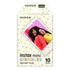 FUJIFILM Instant Camera Instax Film 10 шт. Pattern (Фото слайд) INSTAX MINI СПРИНКЛЕС WW 1