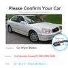 2x для Hyundai Sonata EF MK4 2002 2003 2004 щетки стеклоочистителя резиновые резак для лобового стекла UJ замена рычага крючка