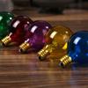 25PCS G40 Tungsten Light Bulb Replacement 5 Colors 7W 220-240V Globe Bulb E12 Base Light Bulbs for