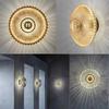 Modern LED Wall Lamps Glass Ripple Lights Corridor Aisle Staircase Dining Backdrop Simple Indoor Home Decoration Lustre Fixtures
