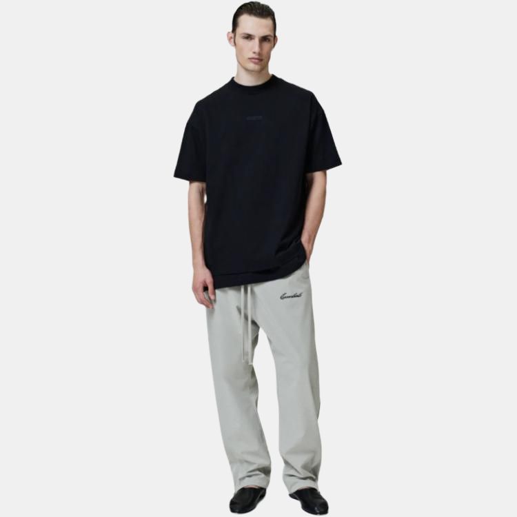 Fear of God Базовая футболка 90-х, цвет Jet Black, унисекс, Топы 125SP254470F