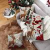 45x45cm Throw Cushion Cover Linen Pillow Case New Christmas Pillow Cover Living Room