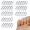40 Pcs Silicone Toe Protectors – Pain Relief for Corns, Blisters & Friction – Soft, Breathable, Reusable Gel Toe Caps for Men & Women