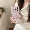 Мультяшный розово-полосатый кот Чехол для iPhone 17/16 Pro Max/15 Pro