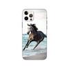 Чехол для телефона Running a horse in a animal pouch для iPhone SE 6 6S 7 8 Plus X 10 XR XS 11 12 13 mini pro MAX, черная задняя крышка из ТПУ