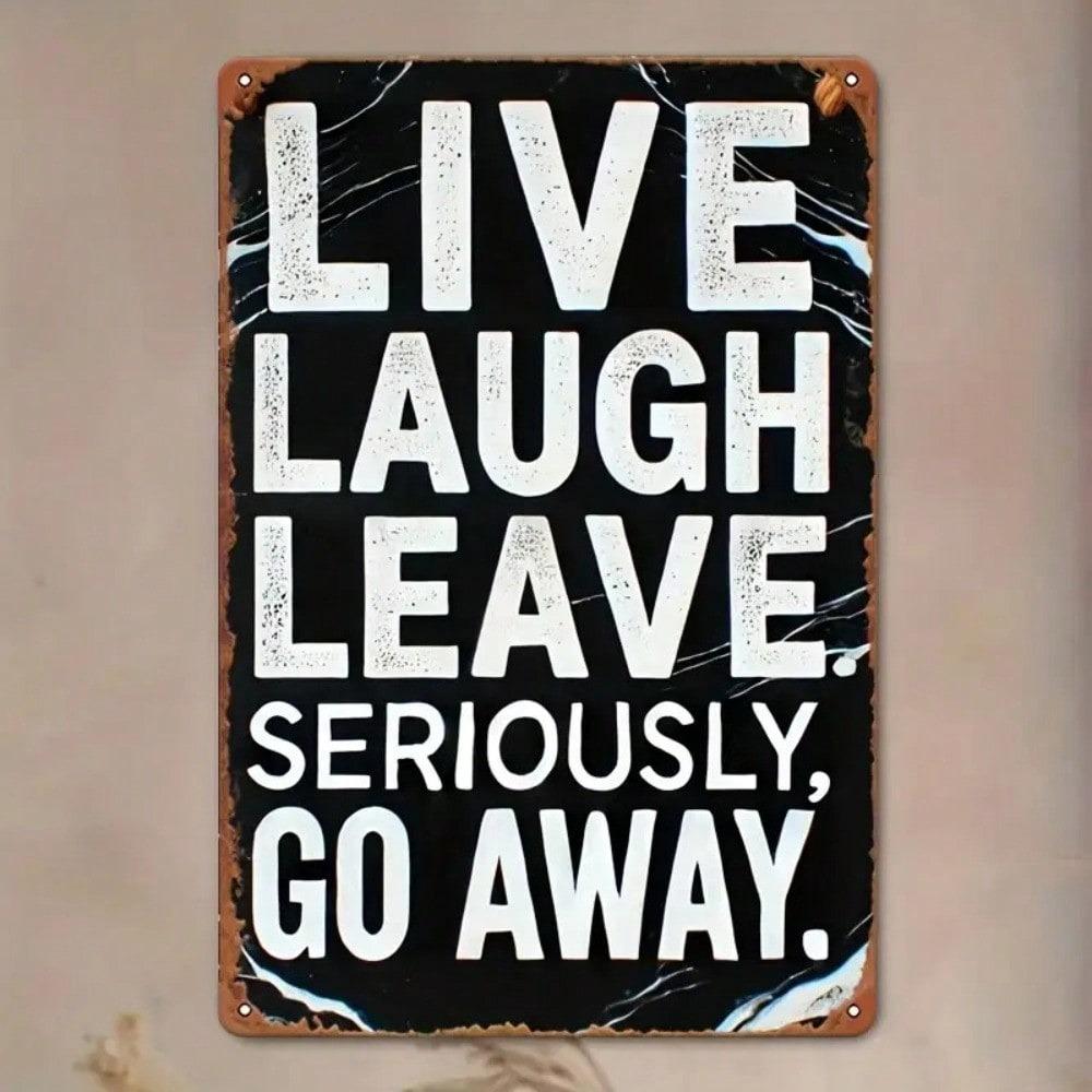 Planetjuice Funny Tin Sign Home Decor Metal Wall Art Novelty Gift