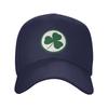 Summer St Patricks Day Shamrock Baseball Cap Gym Fitted Retro Print Sun Hip Hop Hats Unisex Adult High Snapback Cap