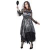 Adult Corpse Zombie Bride Dress Halloween Costumes for Women Evil Undead Bride Cosplay