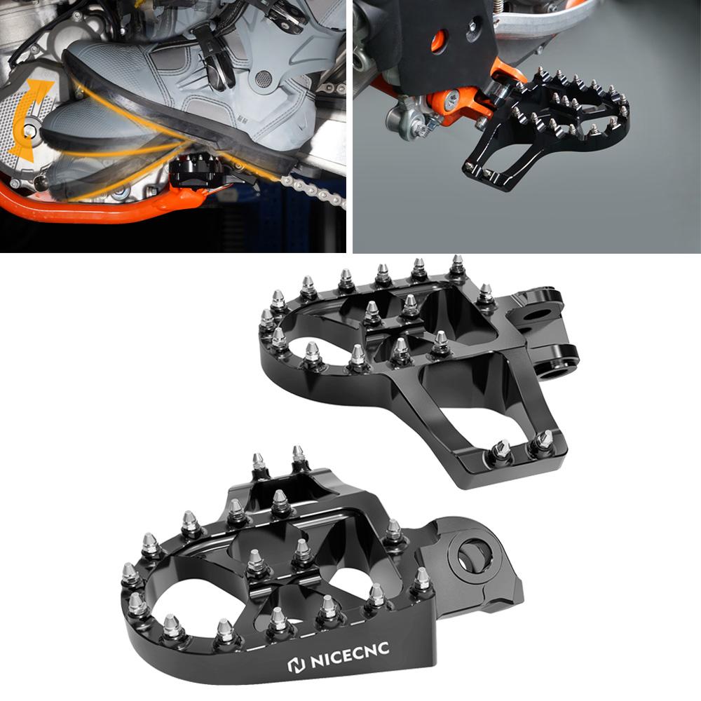 NICECNC Для KTM EXC 300 1998-2016 EXC 250 EXCF 350 EXC 450 Расширители Подножек Подножка SX 125 SXF 250 SXF 450 1998-2015 XCW 300