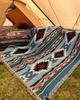 Peel Forest Camping Native Pattern Navajo Aztec Rug Blanket Rug Picnic Cot, Tribal, Outdoor, Blanket, Multi-Cover (160X260cm)