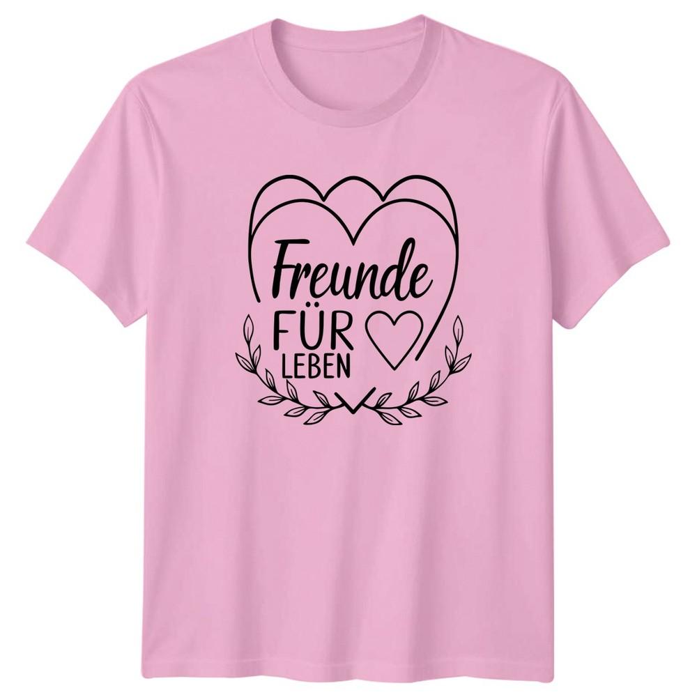 Freunde Fr Leben TShirt GerUnisex Sayings Friendship Gift For Him And Her