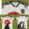 Japan Y3 National Team Edition Football Jersey Anime Print Short Sleeve Men Cycling Sports