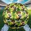 Custom Name Personalized Ben 10 Cartoon Print Size 5 Soccer Ball Training & Match Football, for Team, Kicking, Gift for Football