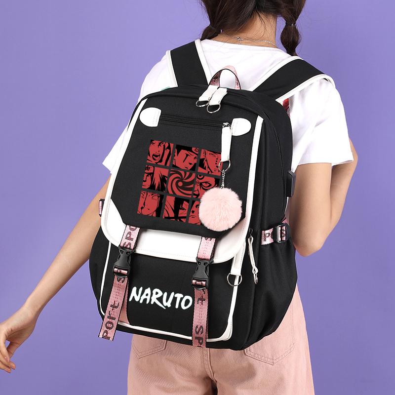 Аниме рюкзак Nezuko Kawaii мультфильм школьная сумка для сумки манга для путешествий повседневная сумка для девочек рюкзак большой вместимости для взрослых