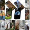 Мягкий чехол для Samsung Galaxy Note 20 9 8 S8 S10 S9 Plus A54 A33 A21S A31 M21 S10E A17 Чехол для телефона Олень Дикая Охота Олень