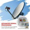Full HD Спутниковый ТВ-приемник Двойной выход LNB Диапазона KU Одиночный LNB 9.75/10.60GHz Спутниковая тарелка LNB