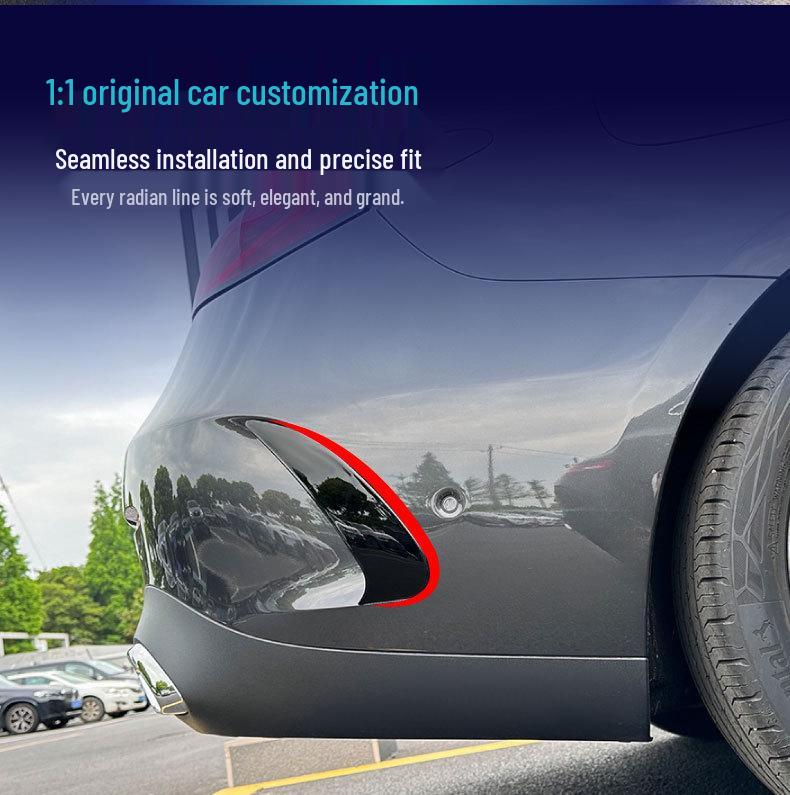 Mercedes-Benz C-Class Front Lip, Grille, Side Skirts, Rear Diffuser, Tailpipe Trim, Tail Wing Modifications