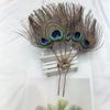 Перьевая заколка для волос с перьями, стразами, цветком для женщин, девушек, цветок для традиционных головных уборов, украшение для волос