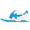 Out of Office Low White Blue Unisex Sneakers OMIA189F21LEA002-0145