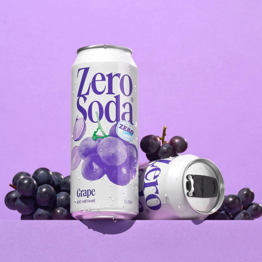 Klub Zero Soda 500ml (Select 1 of 5) (Carbonation preservation cap)