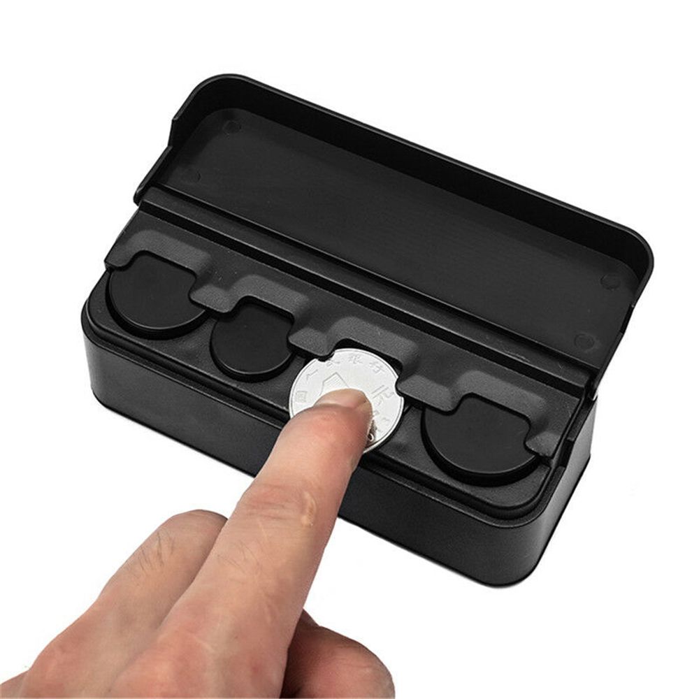 Changer Interior Accessories Dashboard Container Holder Coins Case Car Coins Storage Box