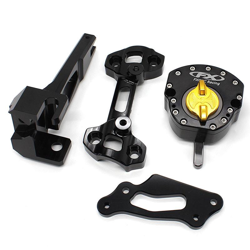 For Yamaha MT-09 FZ09 MT FZ 09 MT09 2014 2015 2016 2017 2018 2019 2020 CNC Aluminum Steering Damper Bracket Mounting Set