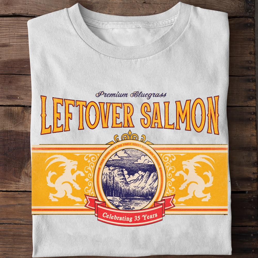 Leftover Salmon Celebrating 35th Anniversary 2025 T-shirt Full Size HH521 Unisex T-Shirt