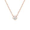 [Canal 4℃] K10 Pink Gold Necklace 112116123110 Women's