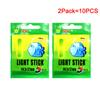 10/25/50 PCS Fishing Float Fluorescent Lightstick Light Night Float Rod Lights Dark Glow Stick Useful Fishing/Party 4.5*37mm