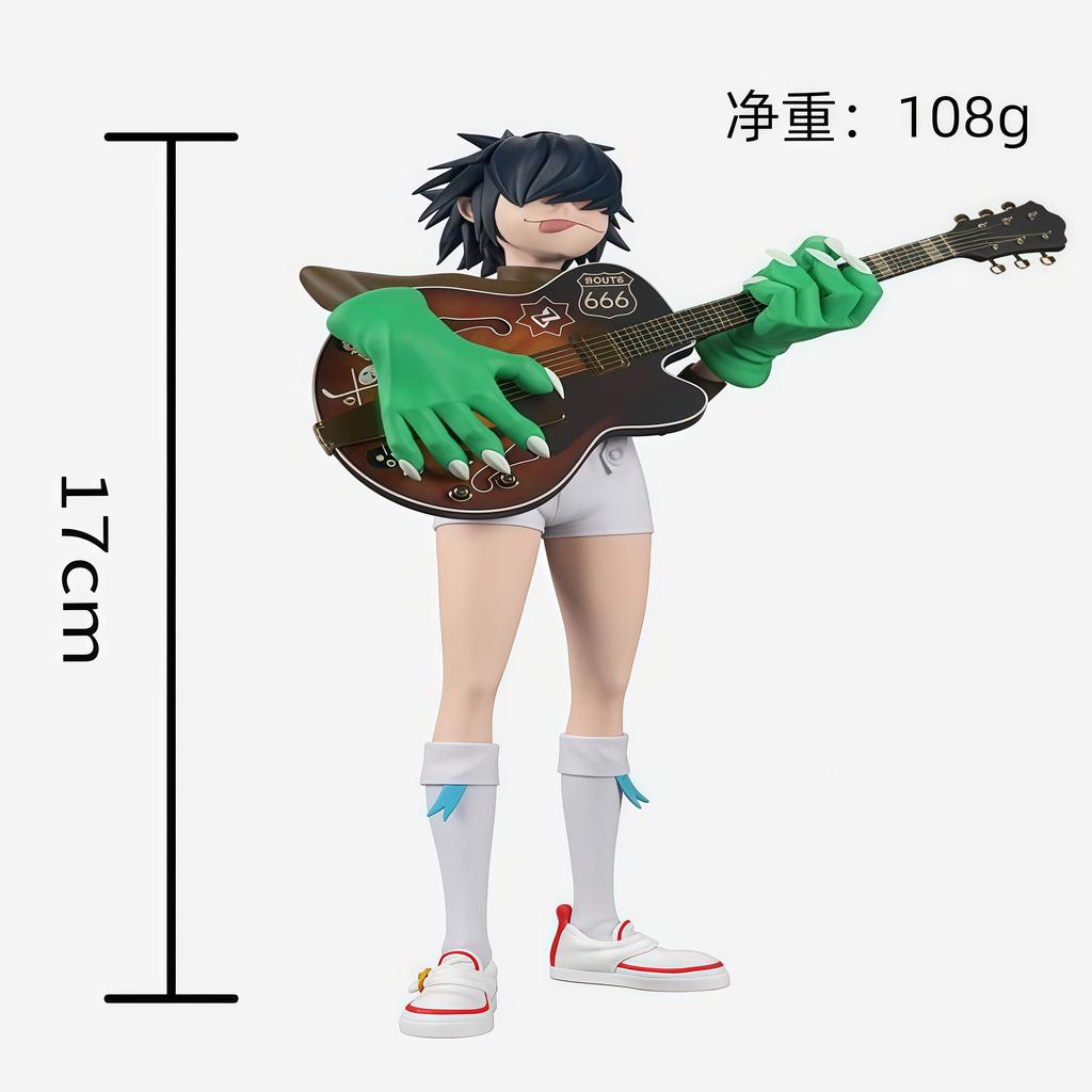 Новая фигурка члена группы Gorillaz, фигурка участника рок-группы, 2D-фигурки Нудл, Мэрдок, Рассел, куклы, игрушки, коллекционные, хобби, подарки