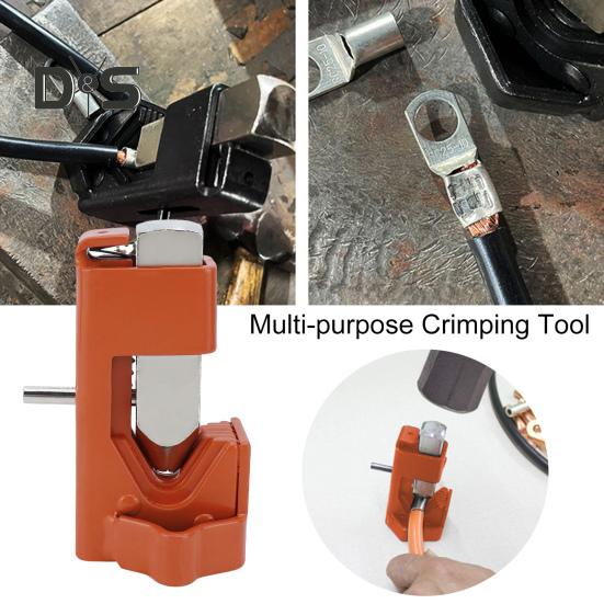 Молоток Кримпер Инструмент для обжима клемм проводов Портативный широко используемый электриком Клещи для обжима клемм проводов аккумуляторов