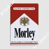Morley Film Prop Fake Brand Of Cigarettes Metal Sign Wall Wall Decor Cinema Garage Create Tin Sign Poster
